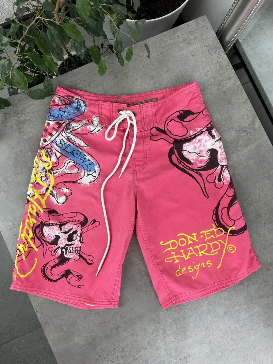 Ed Hardy Printed Shorts Men`s Size 30 | eBay