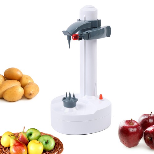Electric Peeler Electric Fruit Peeler Stainless Steel Blades And Abs Plastic - Picture 4 of 13