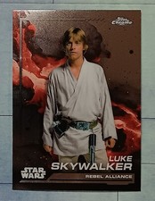 2024 Topps Chrome Star Wars Luke Skywalker 104 Rebal Alliance
