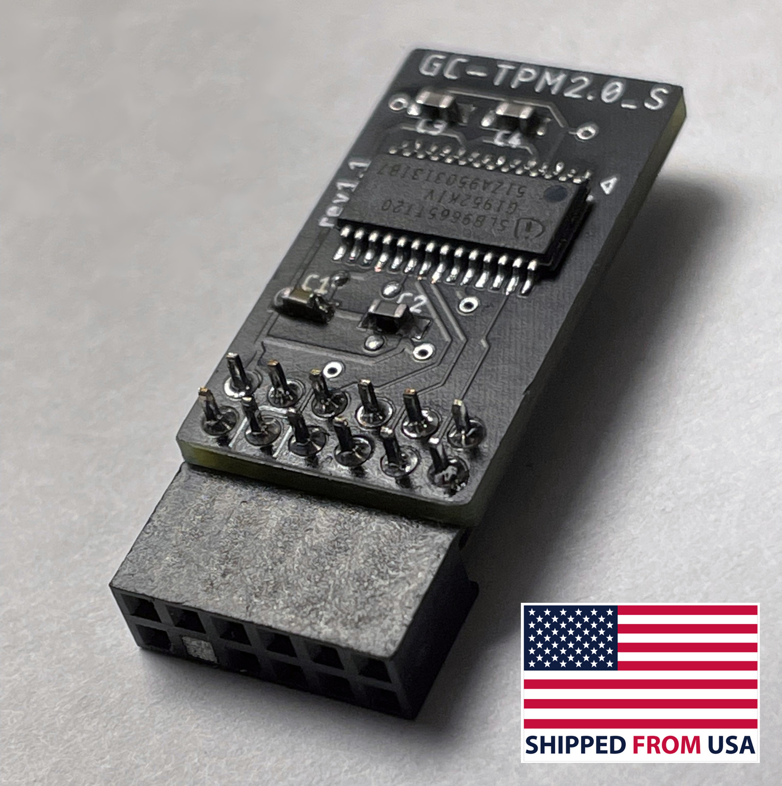 GIGABYTE GC-TPM2.0_S TPM Module (12 Pin) TPM 2.0 Trusted Platform Module