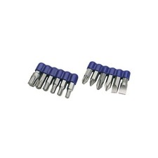 Image of Draper 1x 12 Piece Impact Screwdriver Bit Set Professional Tool 59001