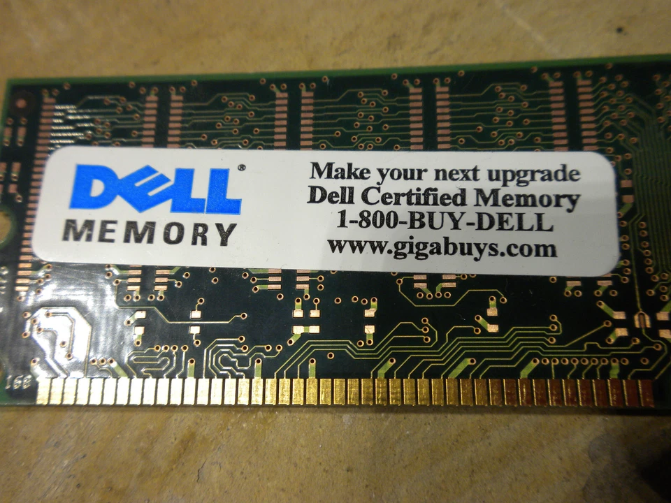 Dell Memory 64MB - SYNCH - 100MHZ - CL2 PCSDRAM - PC100-222-620009N MT8LSDT864AG - Image 4 of 4