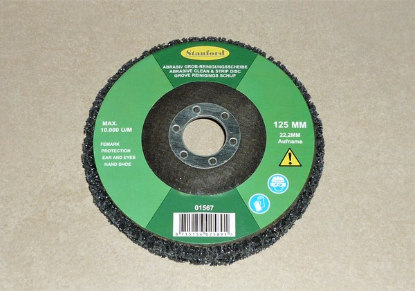 2St. Abrasiv- Schleifscheibe 125 X 22,2Mm Grobreinigungsscheibe Schruppscheibe-image