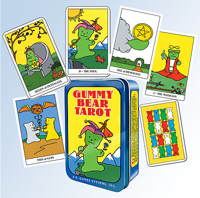 Gummy Bear Tarot Deck in a Tin by Dietmar Bittrich 78 Gummy 