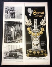 Life Magazine Ad SMIRNOFF VODKA 1952 Ad