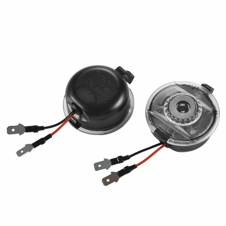 2x Specchietto Retrovisore Laterale HD Led Benvenuto Luci Cortesia per Ford Mondeo 2014-2023 - Immagine 4 di 4