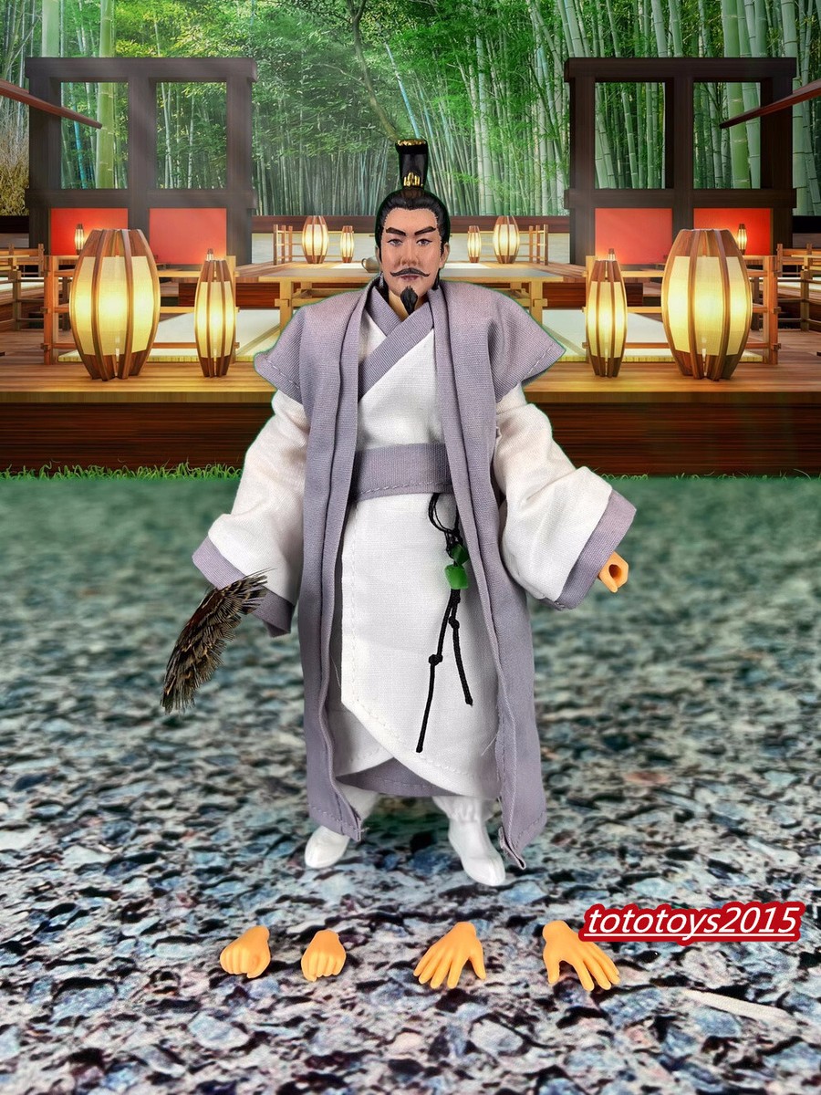 1/12 Three Kingdoms Serie Zhuge Liang Kongming General Doll Action