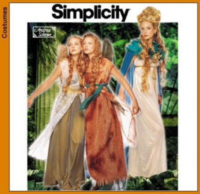 Fairy Costume Sewing Pattern Simplicity 9454 OOP Size 6-20 | eBay