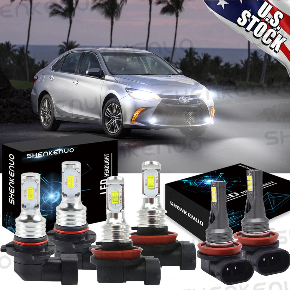 How To Upgrade Toyota Camry Headlights To LED Headlight