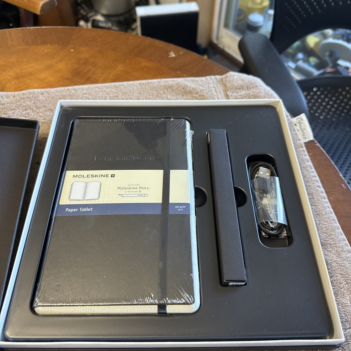 Moleskine Pen Ellipse Smart Writing Set Pen & Smart Notebook nwp