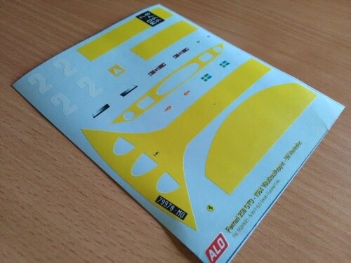 Decals 1:18 Ferrari 250 GTO Ulf Norinder 1964 Västkustloppet #2
