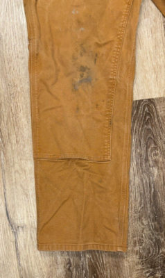 、 Carhartt Mens 40X30 Duck Double Knee Canvas Jeans Pants 103334