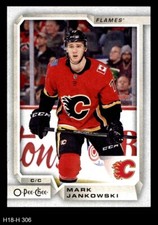 2018 O-Pee-Chee #306 Mark Jankowski Flames 8 - NM/MT