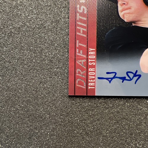2011 Limited TREVOR STORY #18 Draft Hits AUTO 043/299 - ROOKIE BASEBALL CARD - Picture 6 of 12