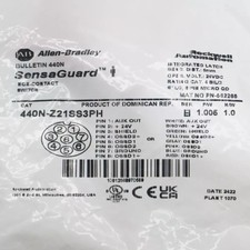 New Allen Bradley 440N-Z21SS3PH Guardmaster 440N Non Contact Switch SensaGuard