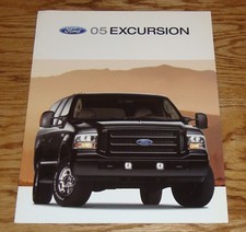 Original 2005 Ford Excursion Sales Brochure 05 XLS XLT Eddie Bauer Limited