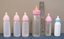 Lot of 6nMiscellaneous BABY DOLL BOTTLE LOT
