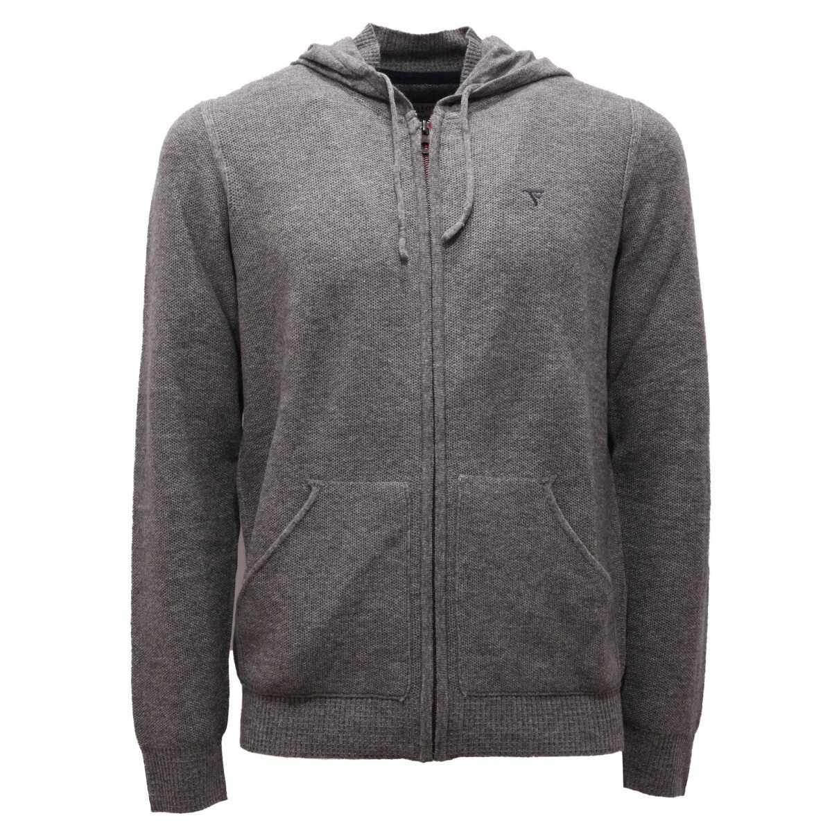 1180AL felpa uomo FRED MELLO man wool blend full zip sweatshirt