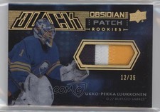 2021-22 SPx Gold 12/35 Ukko-Pekka Luukkonen #ORJ-UL Patch 07vd