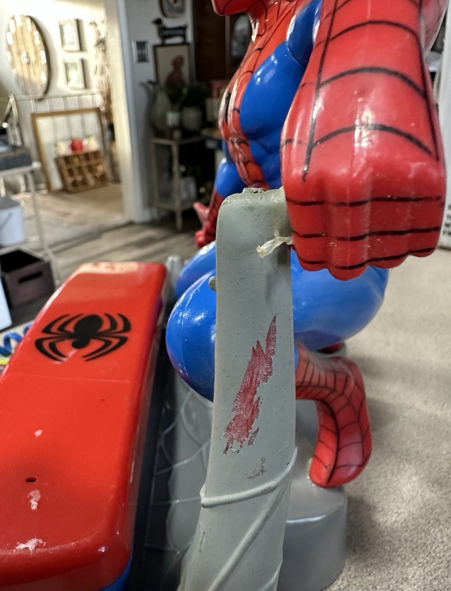 Vintage Spider-Man Telephone Marvel Comics Animated Landline 90's