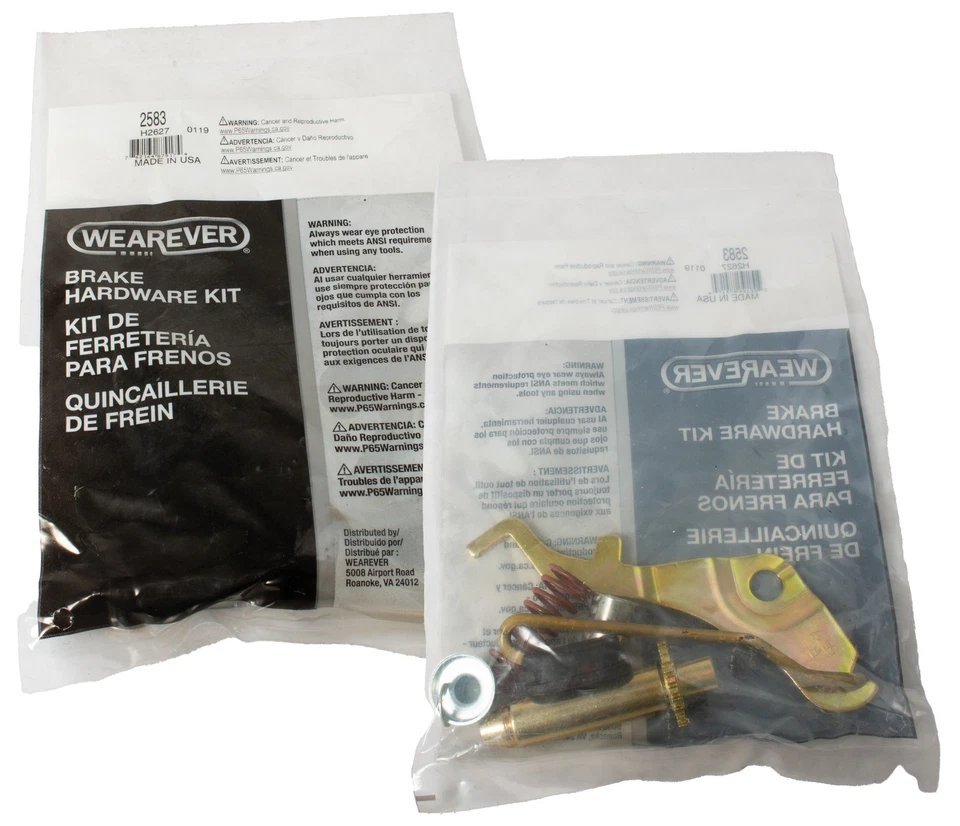 Wearever RR Brake Drum Self-Adjuster Repair Fits 1985-00 Chevrolet Cavalier 2583 Foto 3 de 4