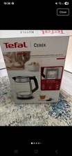 Tefal Electric Glass Kettle, 1.7L, Fast Boil, Immersed Light, KI605827