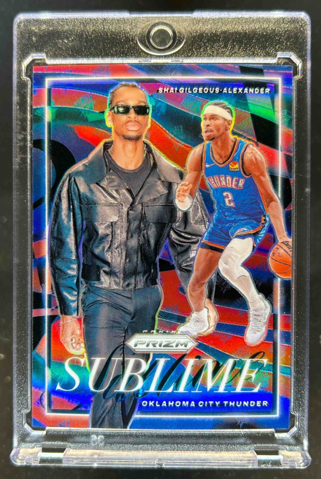 2024-25 Prizm Shai Gilgeous-Alexander Sublime #2 Thunder