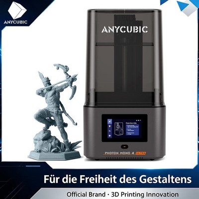 ANYCUBIC Photon Mono 4 Ultra Resin 3D Drucker LCD Harz Cure Printer DHL
