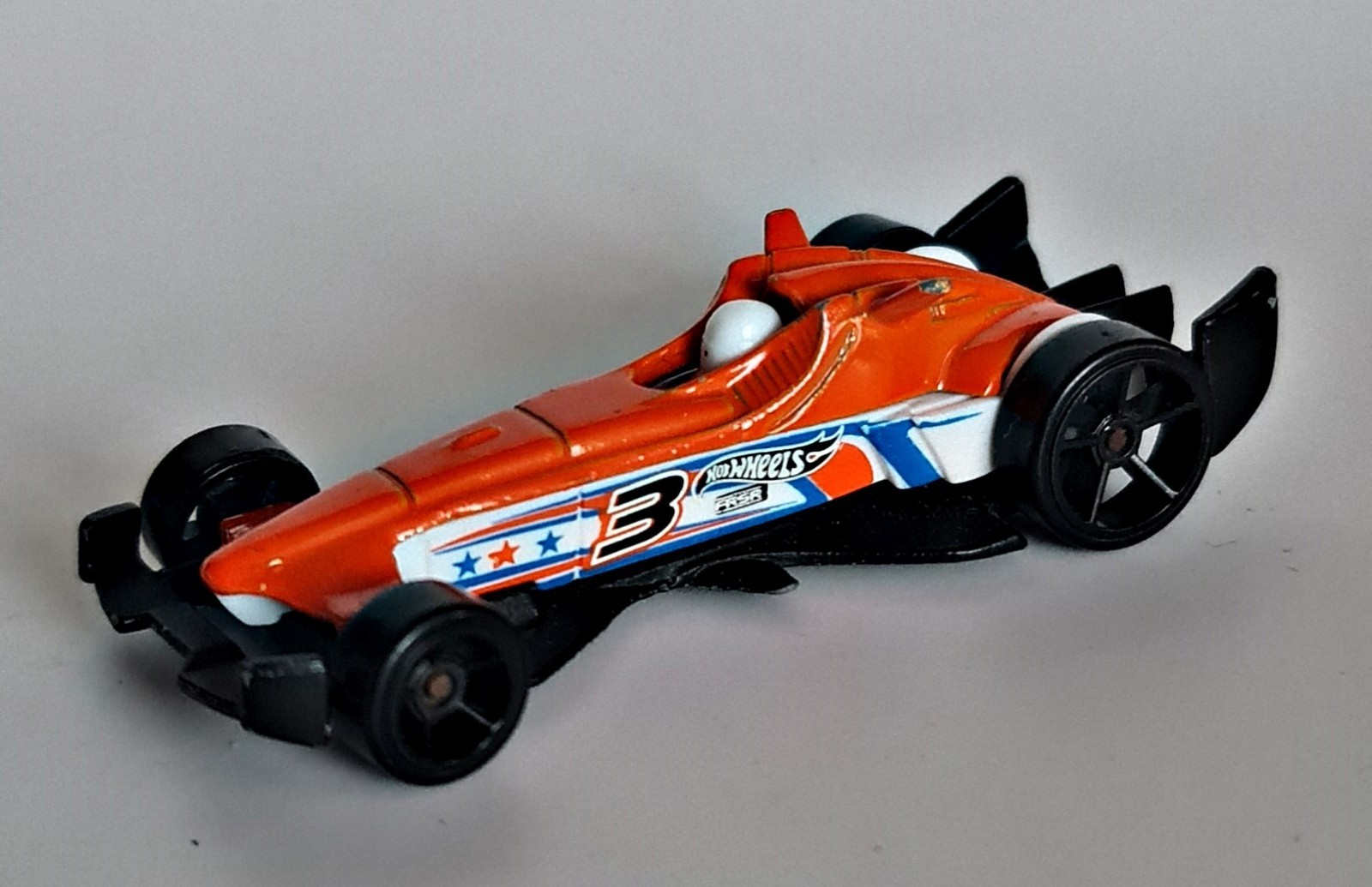 Authentic Mattel Hot Wheels F-Racer Orange Diecast Model Racing Car Toy 2003