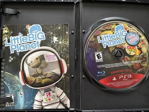Little Big Planet Game Of The Year Edition (2007) PS3 - Disc & Manual