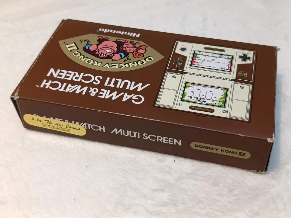 Game & Watch Donkey Kong 2 Multi screen Complet État Impeccable Testé Complet  - Immagine 2 di 4