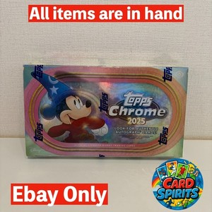 2025 Topps Chrome Disney Hobby Box | eBay