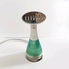 Handheld Electric Garment Steamer, Portable Plastic, White & Green