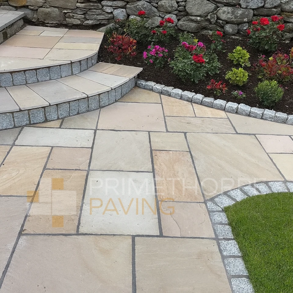 Silver Granite Block Paving 10x10cm Durable Stone Setts Patio Paving Driveway - Image 2 of 4