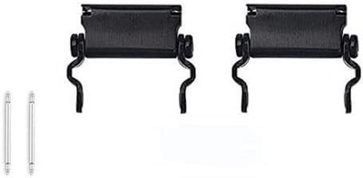 SINGEAR Stainless Tool Bracelet for Men 22mm, Black Connectors Only