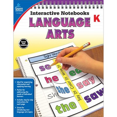 Language Arts, Grade K (Interactive Notebooks)