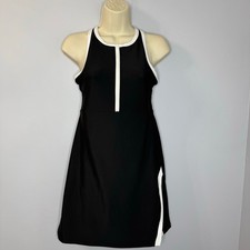 Sage Collective Racerback Active Dress Built Shorts Tennis Pickleball Black S