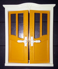 PLAYMOBIL 5302 - Porte d'entrée extérieur - poignée blanche -