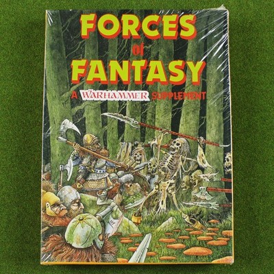 Warhammer Fantasy Battle 1st Edition Forces of Fantasy Games Workshop Books 1984