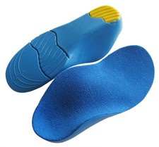 Sports Shoe Insoles for Kids High Arch Little Kid 11.5-13 M US/19CM, Blue