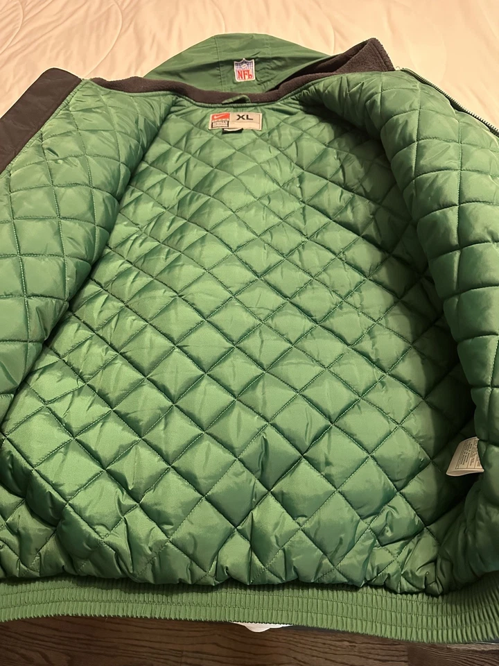 Chaqueta de Invierno con Capucha Doble Equipo NFL Nike New York Jets XL Excelente Estado  Foto 3 de 4