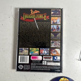 Dragon Force (Sega Saturn, 1996) Working Designs Real Time Strategy Video Game