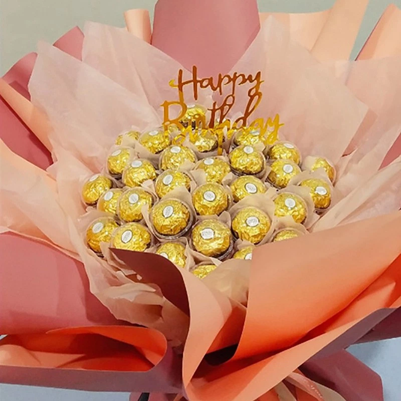 50pcs Clear Chocolate Box Truffle Liner Flower Candy Box Bouquet Chocolate Box - Image 3 of 4