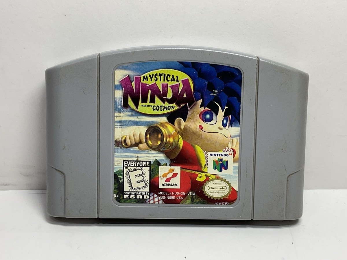 Mystical Ninja Starring Goemon (Nintendo 64) Authentic *TESTED*
