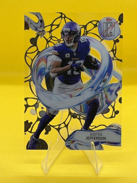 2025 Topps Signature Class Fluidity Justin Jefferson FL-6 SSP CASE HIT VIKINGS