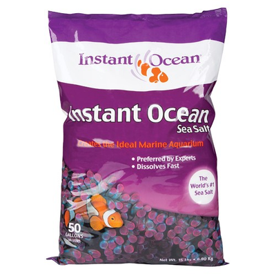 #ad Instant Ocean Sea Salt 50 Gallons For Marine Aquariums Fast Dissolving $33.00