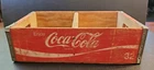 Vintage Enjoy Coca Cola Wooden Carry Case. Soda Pop. Kearney, Nebraska. Crate