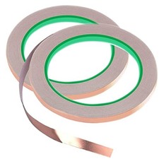 2PCS Copper Tape with Dual Side Conductive Copper Foil Tape Strong 1/4inch
