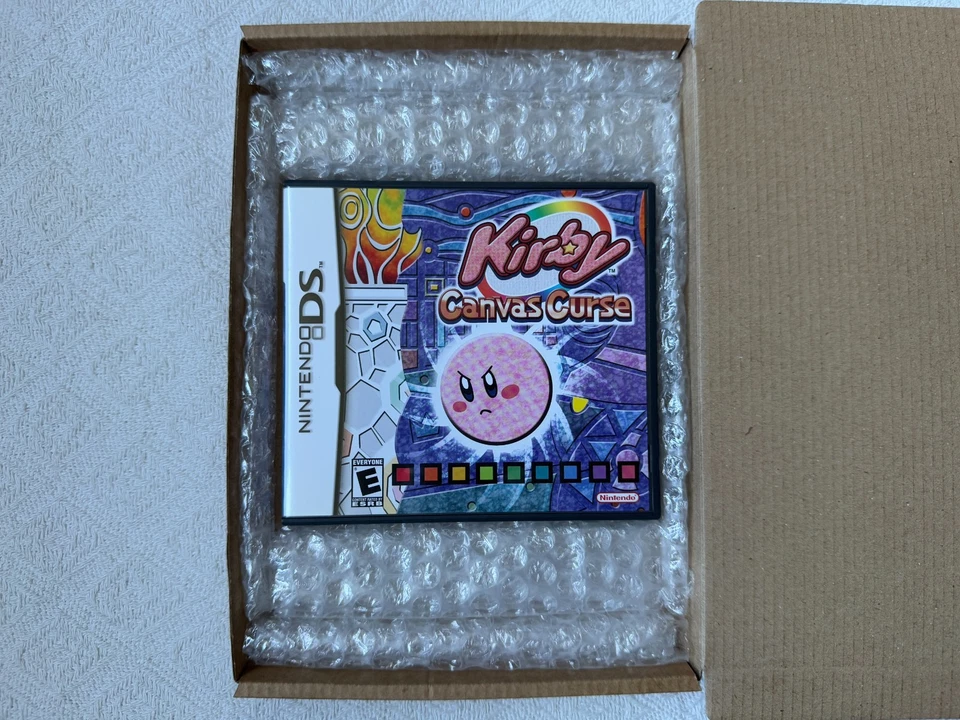 Kirby Canvas Curse Nintendo DS NTSC-U/C USA VGC CIB - High Quality Packing - Image 2 of 4