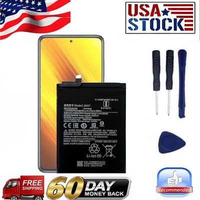 New Battery BN57 For Xiaomi Poco X3 NFC M2007J20CG, M2007J20CT & Poco X3 Pro